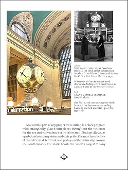 New York Minute: Public Clocks that Make the City Tick: White